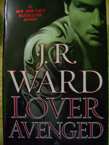 Lover Avenged - cover of the latest installment in the Black Dagger Brotherhood series...