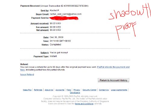 shadow41's first payment proof from Polar Clicks! - This is my first payment from polar clicks. It's instant and I got free premium membership so minimum amount for cash out is 1 cent. It's so cool!