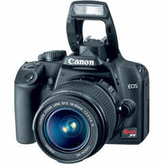 Canon EOS Rebel XS - The camera of my dreams. I'll save enough for you someday!