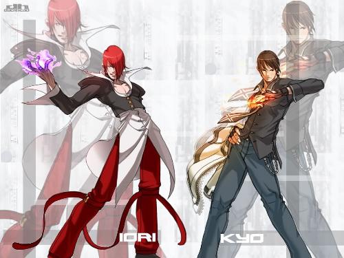 king of fighters..kyo and iori - love the game..hope the live action movie..live up to the expectations