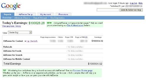 adsense "proof" - making money has never been easier:)