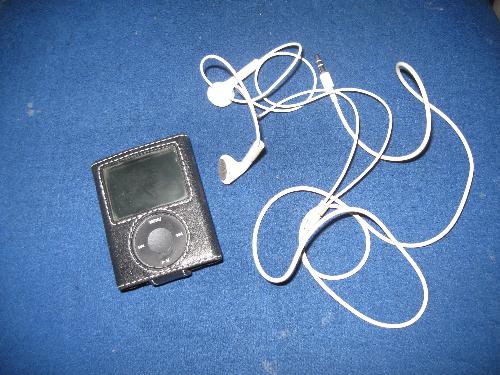 iPod - I listen to my iPod while jogging