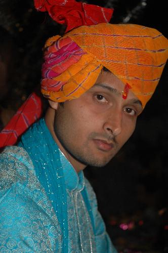 Ajay Singh - Its me. I never thought of looking like this. it seems that I have gone back to the RAJWAD era where such costume were used by Prince/king of the kingdom. This image gave me a feeling of a Prince:).