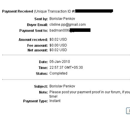 Clixline 1st payment - This is my first clixline payment,without any referral in 2days.