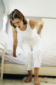 Backpain - Back pain may be due to several causes.