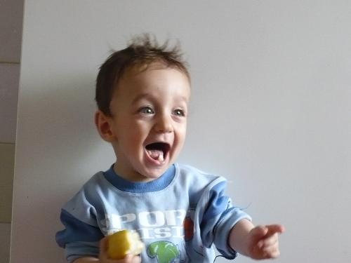 crazy baby - this baby is my nephew.