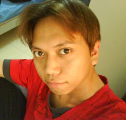 Myself - This is a picture taken in my bedroom when i was studying in Taylor's University College. It's quite a remarkable moment, since it shows my first-time-dyed hair!!:D