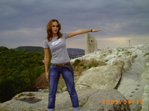 me against nature - This is a picture of an archeological sight in Bulgaria