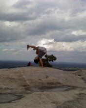 Invert - Me breakdancing on top of a mountain :) 