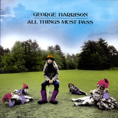 the very nice album "all things must pass" of geor - this one was released in 1970
when george decided to record almost every song he had by then!!