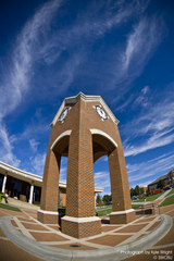 SWOSU Clocktower - The clock tower on the campus of Southwestern Oklahoma State University