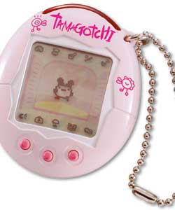 tamagotchi - a pink Tamagotchi toy