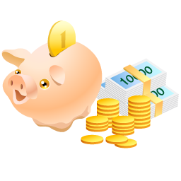 piggy bank - Piggy bank - for children to keep their money