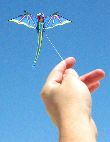 kite - great time with kids