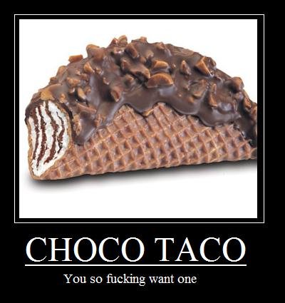 New Ice cream - taco + drumstick