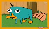 perry the platypus - this is perry the platypus, a midless animal in phineas and ferb. very cute huh?!