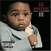 Tha Carter III  - Lil Wayne's most recent album called The Carter III sold over 2 million copies. The first three singles off the album became top 10 hits. These songs include 'Lollipop', 'A Milli' and 'Got Money'. This album ultimately launched Lil' Wayne into super stardom. Even then Senator Obama praised him in a speech. The album cover features a toddler with tattoos on his face. Of course the tattoo's were photoshoped, but it is supposed to resemble Wayne himself. Before the album was released, a couple of the songs were leaked onto the internet and caused Lil' Wayne to release a mixtape called 'The Leak' which featured these songs a real certified album.