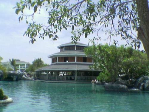 restaurant  - beautiful resort restaurant in the middle of a huge pool