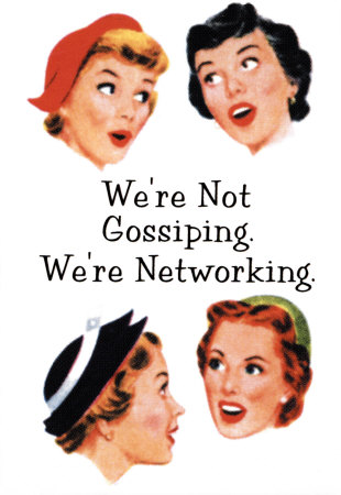 Networking not gossiping - Group discussion - networking not gossiping 