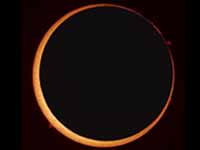 Solar eclipse of the year 2010 - A longest solar eclipse happened in Jan 2010 in south of Tamilnadu, India