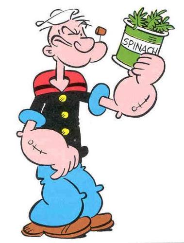 I&#039;m Popeye the sailor man! - ga ga ga ga ga ga ga...
I&#039;m Popeye the sailor man
I&#039;m Popeye the sailor man
I&#039;m strong to the fin-ich
Cause I eats me spin-ach
I&#039;m Popeye the sailor man.