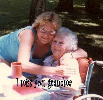 my grandmother  - I have always loved caring for people i love working for people with developmental disabilities and elderly people this is picture of my grandmother