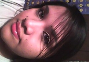 me - Me with straight hair