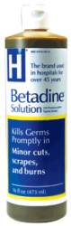 Betadine - Povidone-iodine - povidone-iodine kills germs instantly