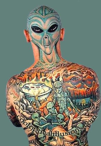tattoo full back and head  - tattoo full back and head