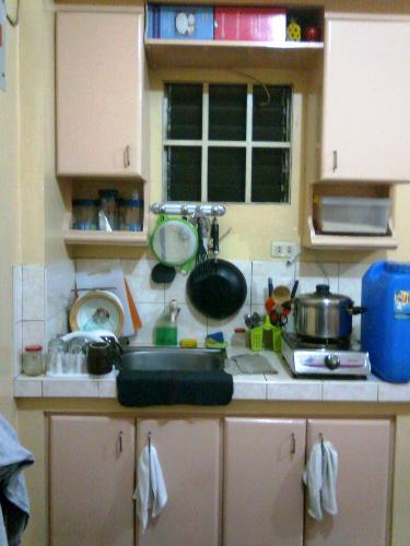 Kitchen at work - Need to clean the kitchen.
