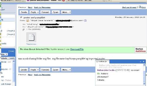 Yahoo Mail Norton Doesn't Detect Virus Executable  - Everyone beware about files scanned in yahoo mails. It doesn't detect executable viruses. This file was sent by my friend and didn't notice she sent a wrong file which is infected file and after I downloaded it got scanned by my anti-virus. Why didn't norton detect this? 'No virus threat detected File' Its really obvious but why didn't it? Does yahoo really have norton installed? or does their norton work? Anyone having similar cases like this?