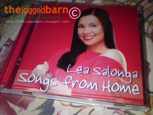 songs from home - lea salonga&#039;s concert cd songs from home