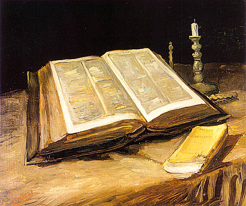 The BIBLE - I really love reading this one..