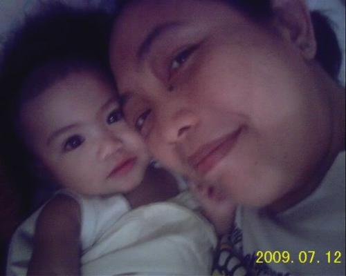 me and my baby - this is my little girl
