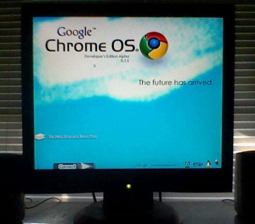 Google Chrome OS - The picture show a laptop in which Google chrome OS is installed. Does it has many feature to dominate XP,win7 and others Google Chrome OS - The picture show a laptop in which Google chrome OS is installed. Does it has many feature to dominate XP,win7 and others