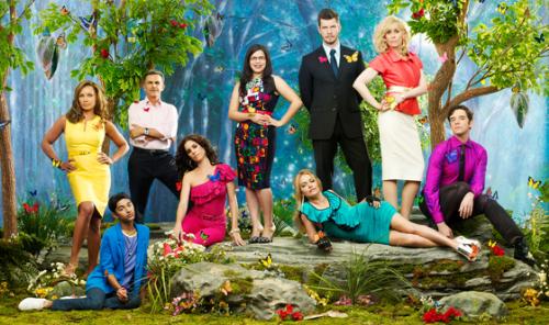 ugly betty - a Butterfly-themed photo of the cast of Ugly Betty