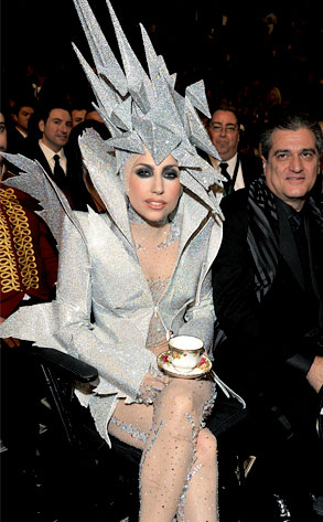 silver lightning - Lady Gaga's final outfit on Grammy night 2010. silver lightning - Lady Gaga's final outfit on Grammy night 2010.