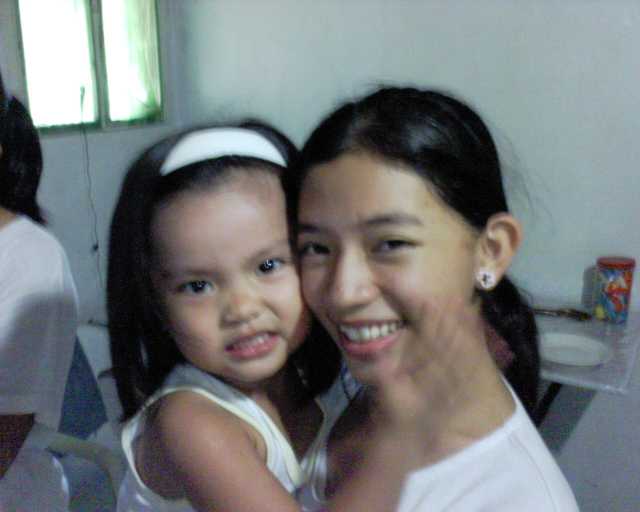 AJ and my Sis - My little angel again and my Sis