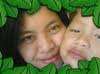 mother and son - photograph of a mother with her son