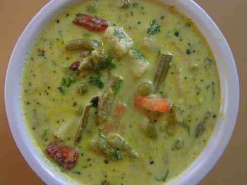 avial, South Indian food item - The image of avial, south Indian food item