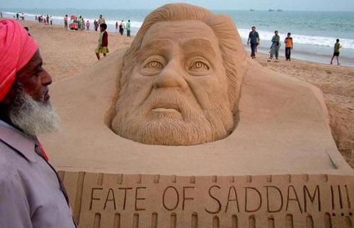 Sand Sculpture at Jagannath Dham Puri,Orissa,India - mj