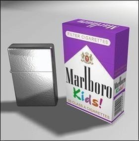 marlboro for kids - is this pic really real? hmmm... worst!