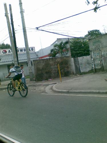 bicycle rider - cyclist not wearing any protective head gear