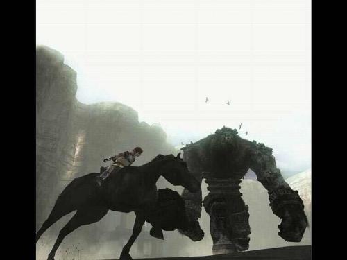 Picture From the game shadow of the colossus - a perfect game