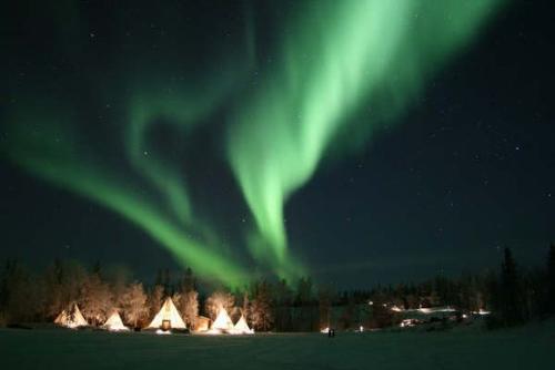 life - Northern Lights -- Yellow Knife, Yukon, Canada