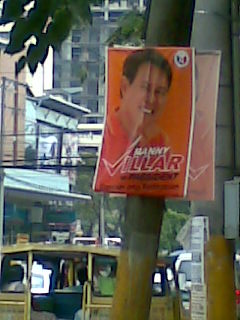 campaign poster - poster of a presidential candidate in our country