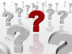 Question  - A lot of grey question marks but one is red,why?