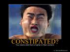 constipated face - told you to eat fibers