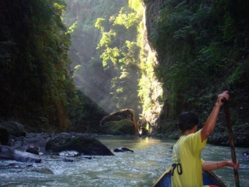 Bumbungan River - on the way to Pagsanjan Falls