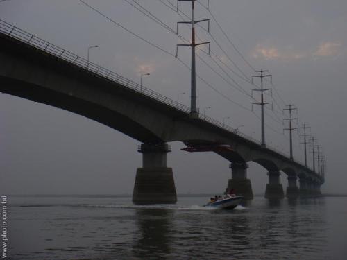 Jamuna Bridge ( Bangladesh) - One of the longest Bridge in the South east Asia on river Jamuna